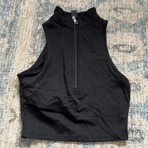 Vitality x balance athletics cropped zip tank